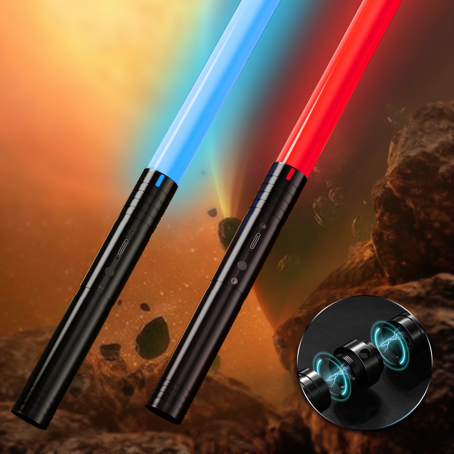 Glow Blade Battle Sword Toy – Light-Up LED Blade with Sound Effects for Kids