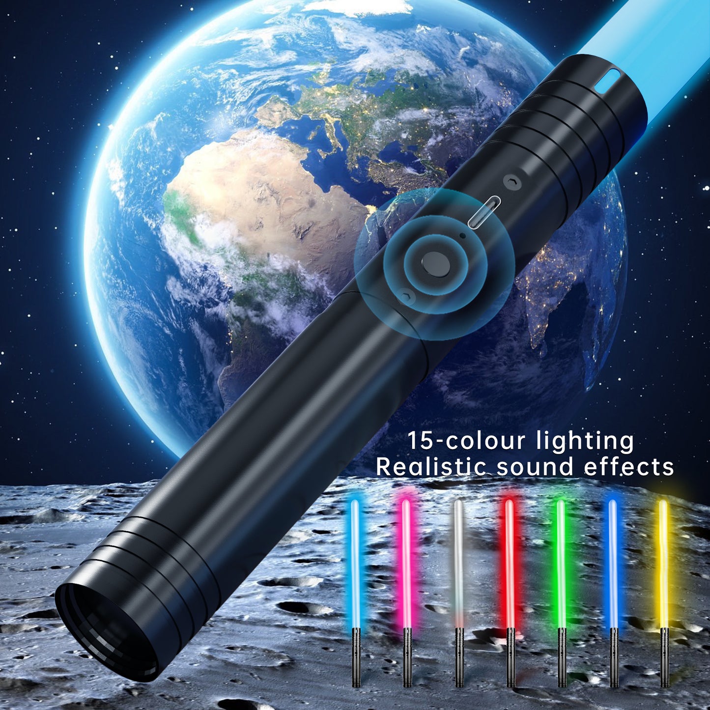 Glow Blade Battle Sword Toy – Light-Up LED Blade with Sound Effects for Kids