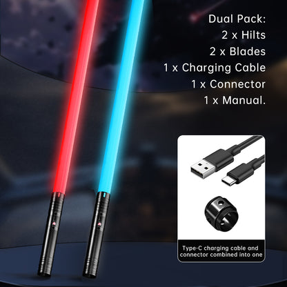 Glow Blade Battle Sword Toy – Light-Up LED Blade with Sound Effects for Kids